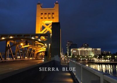 Sacramento Tower Bridge at Night