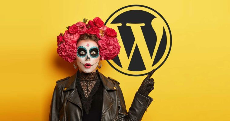 WordPress Halloween Trick