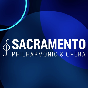 Sac philharmonic and opera logo