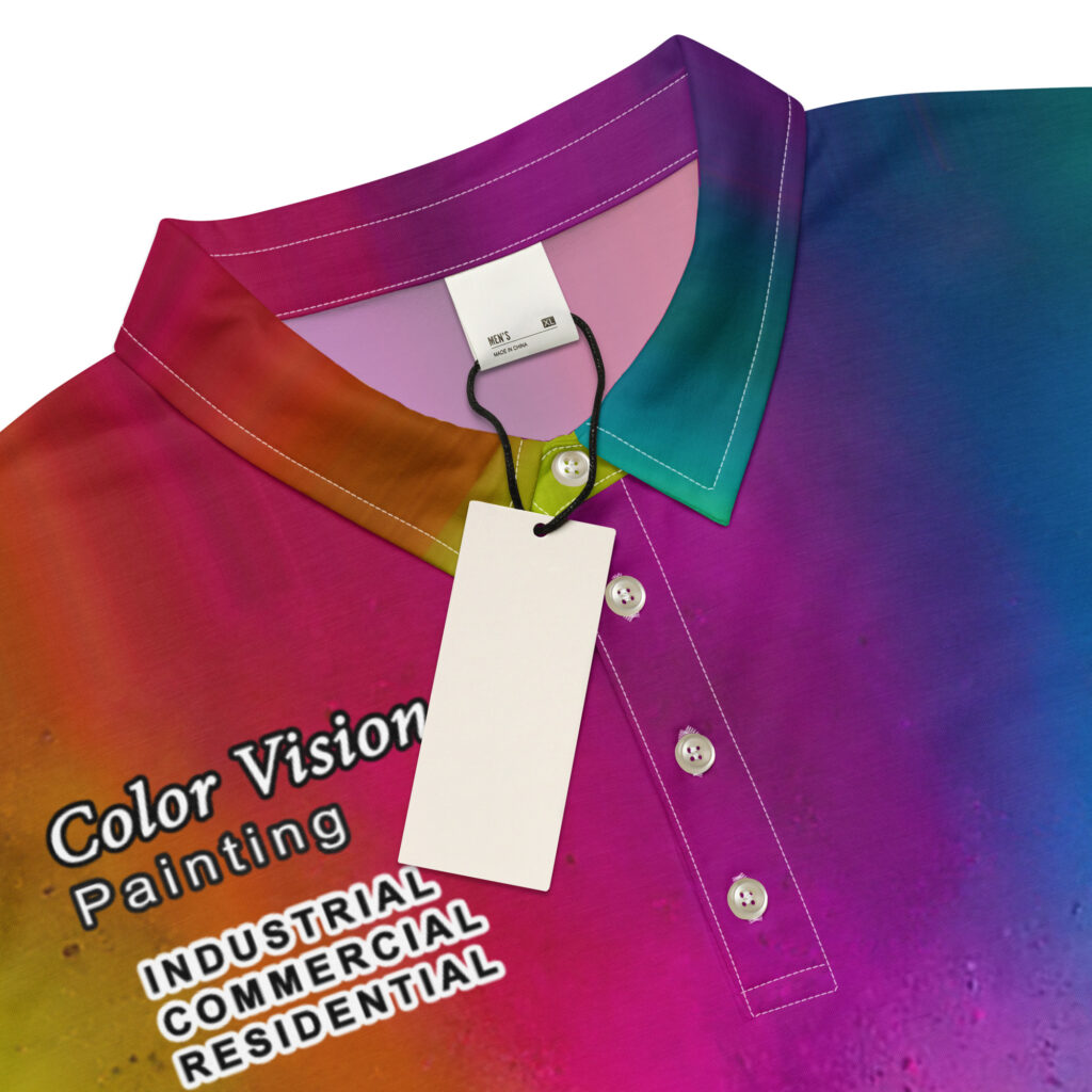 colorful polo shirt