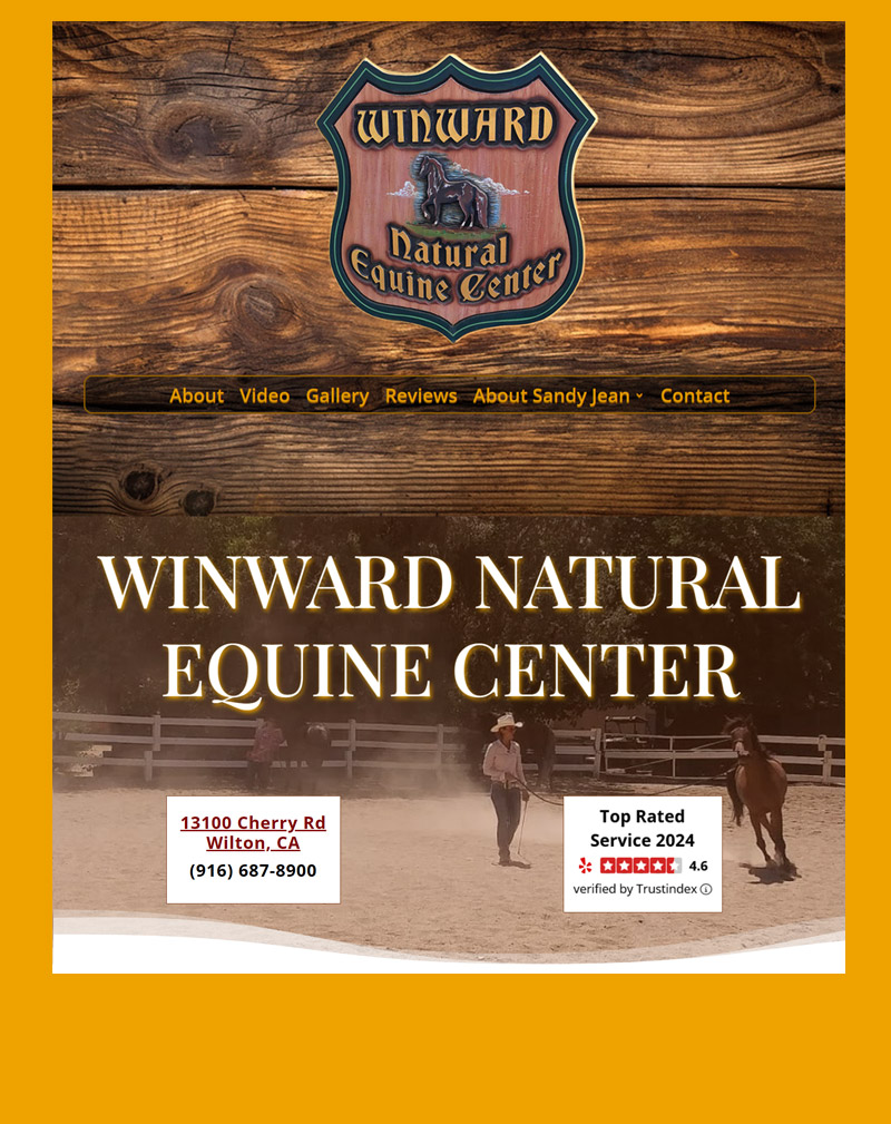 Equestrian Center Website 